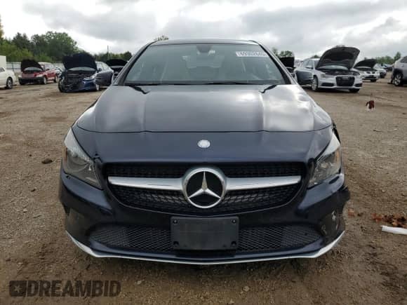 2017 Mercedes-Benz CLA 250 with VIN WDDSJ4GB2HN471348, listed as a Copart auction lot 69302645 with 107,875 mi miles and Salvage title. Bid and sale history available at DreamBid. Image 5.