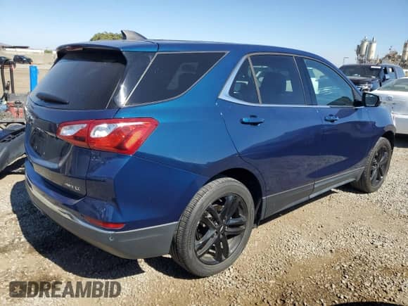 2020 Chevrolet Equinox LT с VIN 2GNAXUEV4L6253899, выставлен на аукционе Copart как лот 66741615 с пробегом 42 148 миль миль и Списание • Salvage title. История ставок и продаж доступна на DreamBid. Изображение 3.