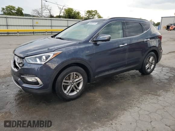 2017 Hyundai Santa Fe 2.4L z VIN 5NMZU3LB5HH041844, wystawiony jako Copart lot #80689125 z przebiegiem 103 850 mil mil oraz Nie do naprawy • Non repairable. Historia ofert i sprzedaży dostępna na DreamBid. Obrazek 1.