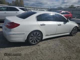 2013 Hyundai Genesis R-Spec z VIN KMHGC4DH8DU219957, wystawiony jako Copart lot #72341064 z przebiegiem 109 035 mil mil oraz Szkoda całkowita • Salvage title. Historia ofert i sprzedaży dostępna na DreamBid. Obrazek 3.