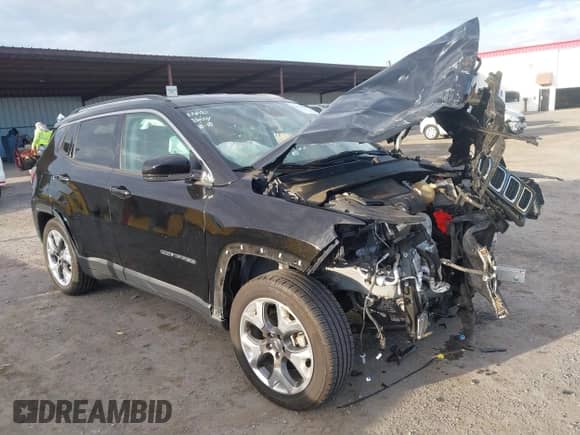 2019 Jeep Compass Limited z VIN 3C4NJCCB2KT667207, wystawiony jako IAAI lot #43436087 z przebiegiem 69 899 mil mil oraz . Historia ofert i sprzedaży dostępna na DreamBid. Obrazek 1.