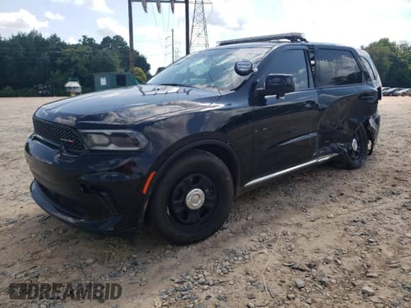2024 Dodge Durango Pursuit z VIN 1C4RDJFG6RC147750, wystawiony jako Copart lot #63186105 z przebiegiem 4 803 mil mil oraz Szkoda całkowita • Salvage title. Historia ofert i sprzedaży dostępna na DreamBid. Obrazek 1.