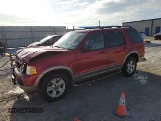 2003 Ford Explorer Eddie Bauer with VIN 1FMZU74W23UB17770, listed as a Copart auction lot 45461095 with 92,121 mi miles and Salvage title. Bid and sale history available at DreamBid. Image 1.