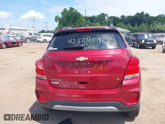 2018 Chevrolet Trax LT with VIN 3GNCJPSB7JL308277, listed as a IAAI auction lot 42564596 with 92,243 mi miles and . Bid and sale history available at DreamBid. Image 16.