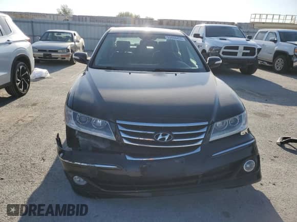 2011 Hyundai Azera Limited with VIN KMHFC4DF5BA552237, listed as a Copart auction lot 53460455 with 132,910 mi miles and Salvage title. Bid and sale history available at DreamBid. Image 5.