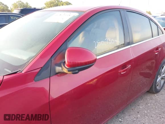 2012 Chevrolet Cruze 2LT z VIN 1G1PG5SC5C7338240, wystawiony jako IAAI lot #40042945 z przebiegiem 250 730 mil mil oraz . Historia ofert i sprzedaży dostępna na DreamBid. Obrazek 14.