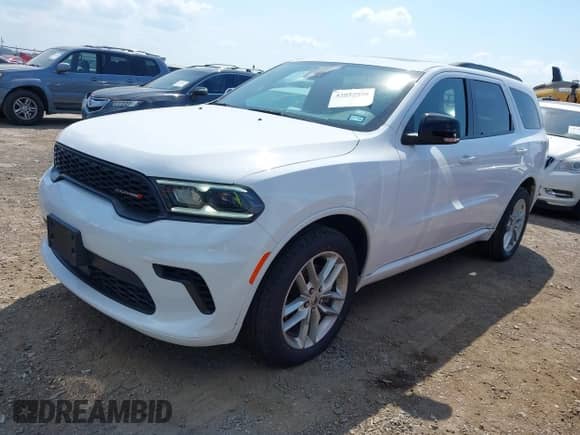 2024 Dodge Durango GT Plus с VIN 1C4RDJDG7RC119426, выставлен на аукционе IAAI как лот 43025958 с пробегом 42 997 миль миль и . История ставок и продаж доступна на DreamBid. Изображение 2.