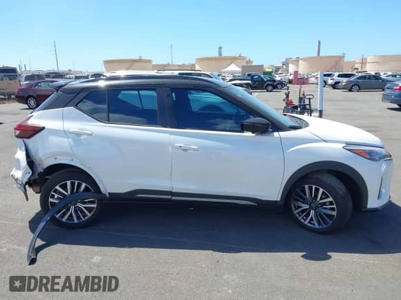 2024 Nissan Kicks SR with VIN 3N1CP5DV6RL535820, listed as a IAAI auction lot 43188034 with 6,519 mi miles and . Bid and sale history available at DreamBid. Image 13.