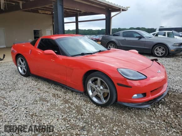 2012 Chevrolet Corvette 1LT with VIN 1G1YE2DW1C5103605, listed as a Copart auction lot 61152905 with 143,458 mi miles and Salvage title. Bid and sale history available at DreamBid. Image 4.