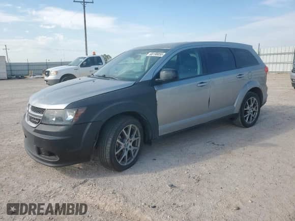 2019 Dodge Journey GT with VIN 3C4PDCEG9KT680321, listed as a Copart auction lot 68198055 with 86,340 mi miles and Salvage title. Bid and sale history available at DreamBid. Image 1.