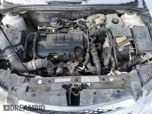 2013 Chevrolet Cruze 1LT with VIN 1G1PD5SB1D7225242, listed as a Copart auction lot 44714395 with 261,470 mi miles and Salvage title. Bid and sale history available at DreamBid. Image 11.