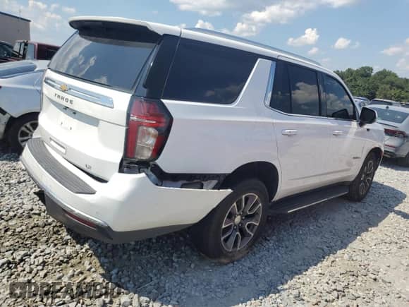 2021 Chevrolet Tahoe LT с VIN 1GNSCNKD3MR418493, выставлен на аукционе Copart как лот 71512635 с пробегом Не указан миль и Списание • Salvage title. История ставок и продаж доступна на DreamBid. Изображение 3.