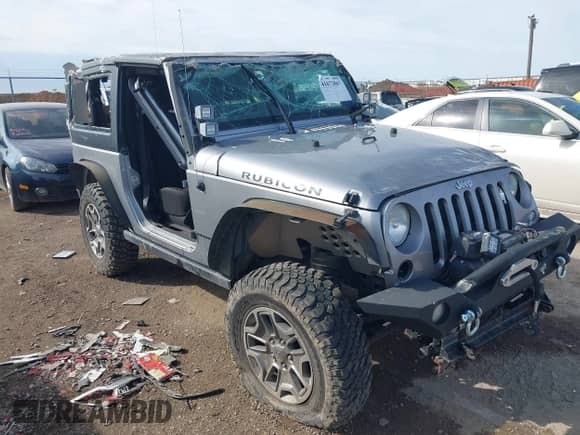 2015 Jeep Wrangler Rubicon with VIN 1C4BJWCG0FL675520, listed as a IAAI auction lot 41672867 with 42,842 mi miles and . Bid and sale history available at DreamBid. Image 1.