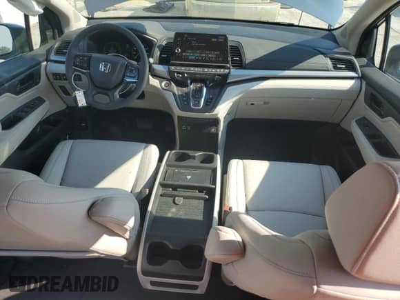 2025 Honda Odyssey EX-L с VIN 5FNRL6H64SB089179, выставлен на аукционе Copart как лот 69107035 с пробегом 271 миль миль и Списание • Salvage title. История ставок и продаж доступна на DreamBid. Изображение 8.