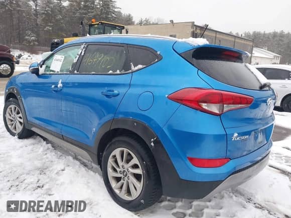 2017 Hyundai Tucson Sport z VIN KM8J3CA22HU313239, wystawiony jako IAAI lot #41649102 z przebiegiem 155 212 mil mil oraz . Historia ofert i sprzedaży dostępna na DreamBid. Obrazek 3.