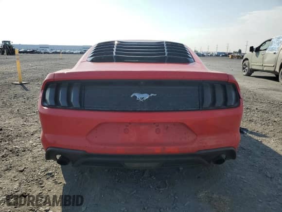 2018 Ford Mustang EcoBoost with VIN 1FA6P8TH5J5114947, listed as a Copart auction lot 80144015 with 71,097 mi miles and Salvage title. Bid and sale history available at DreamBid. Image 6.