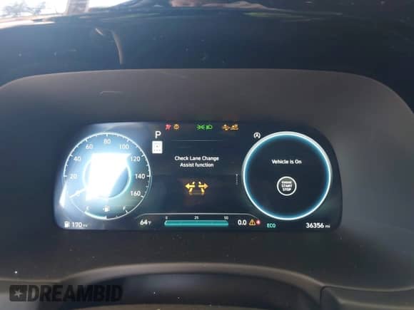 2023 Hyundai Palisade SEL with VIN KM8R4DGE9PU576754, listed as a IAAI auction lot 42872490 with 36,356 mi miles and . Bid and sale history available at DreamBid. Image 7.