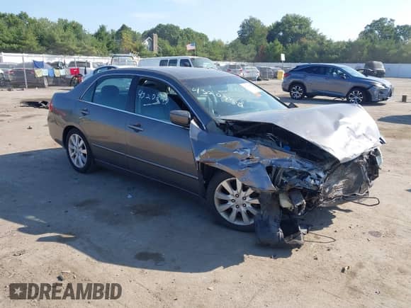 2006 Honda Accord EX-L with VIN 1HGCM665X6A034264, listed as a IAAI auction lot 43208480 with Not provided miles and . Bid and sale history available at DreamBid. Image 1.