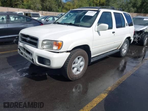 2001 Nissan Pathfinder LE z VIN JN8DR09Y81W574302, wystawiony jako IAAI lot #43369624 z przebiegiem 256 007 mil mil oraz . Historia ofert i sprzedaży dostępna na DreamBid. Obrazek 2.