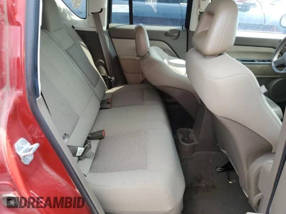 2007 Jeep Compass Sport with VIN 1J8FT47W57D112226, listed as a Copart auction lot 66689875 with 124,276 mi miles and Salvage title. Bid and sale history available at DreamBid. Image 11.