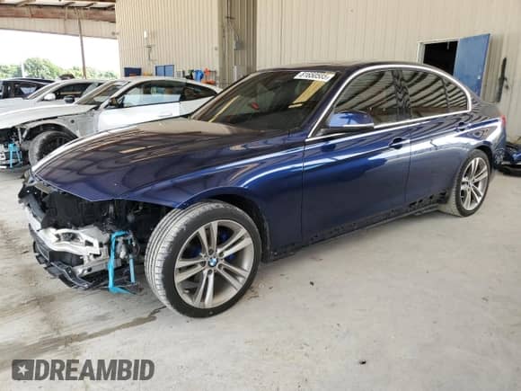 2018 BMW 3 Series 330i with VIN WBA8B9C53JEE81777, listed as a Copart auction lot 81650585 with 64,844 mi miles and Salvage title. Bid and sale history available at DreamBid. Image 1.