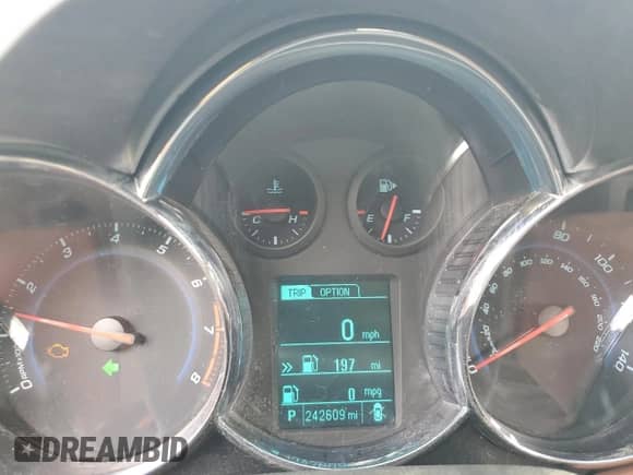 2013 Chevrolet Cruze LTZ with VIN 1G1PG5SB3D7233673, listed as a Copart auction lot 69473205 with 242,609 mi miles and Salvage title. Bid and sale history available at DreamBid. Image 9.