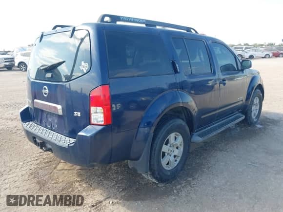 2006 Nissan Pathfinder LE z VIN 5N1AR18W76C648835, wystawiony jako IAAI lot #42867557 z przebiegiem 225 939 mil mil oraz . Historia ofert i sprzedaży dostępna na DreamBid. Obrazek 4.