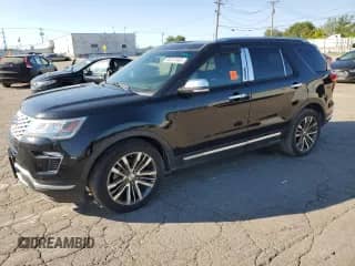 2018 Ford Explorer Platinum с VIN 1FM5K8HT8JGA40716, выставлен на аукционе Copart как лот 84012465 с пробегом 167 370 миль миль и Чистый • Clean title. История ставок и продаж доступна на DreamBid. Изображение 1.