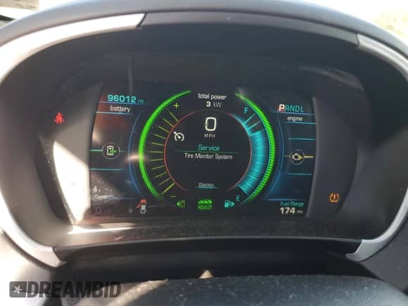 2017 Chevrolet Volt LT z VIN 1G1RA6S58HU119430, wystawiony jako Copart lot #84410395 z przebiegiem 96 012 mil mil oraz Szkoda całkowita • Salvage title. Historia ofert i sprzedaży dostępna na DreamBid. Obrazek 9.