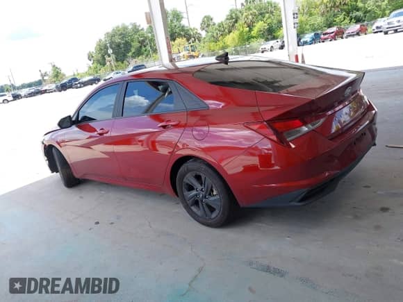 2023 Hyundai Elantra SEL with VIN KMHLM4AG3PU622711, listed as a IAAI auction lot 42704183 with 41,862 mi miles and . Bid and sale history available at DreamBid. Image 13.
