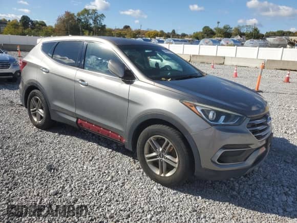 2017 Hyundai Santa Fe 2.4L with VIN 5XYZT3LB2HG419342, listed as a Copart auction lot 89482335 with 132,429 mi miles and Clean title. Bid and sale history available at DreamBid. Image 4.