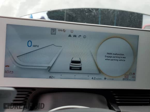 2024 Hyundai Ioniq 5 SEL с VIN KM8KN4DE9RU309491, выставлен на аукционе Copart как лот 81525285 с пробегом 8 979 миль миль и Списание • Salvage title. История ставок и продаж доступна на DreamBid. Изображение 9.