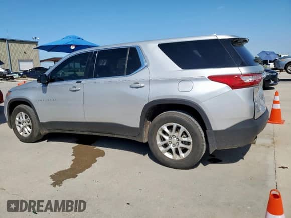 2018 Chevrolet Traverse LS с VIN 1GNERFKW9JJ143404, выставлен на аукционе Copart как лот 71166085 с пробегом 184 666 миль миль и Списание • Salvage title. История ставок и продаж доступна на DreamBid. Изображение 2.