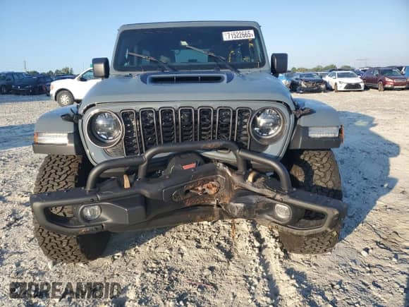 2024 Jeep Wrangler Rubicon 392 Final Edition with VIN 1C4RJXSJ7RW366602, listed as a Copart auction lot 71522665 with 5,872 mi miles and Salvage title. Bid and sale history available at DreamBid. Image 5.