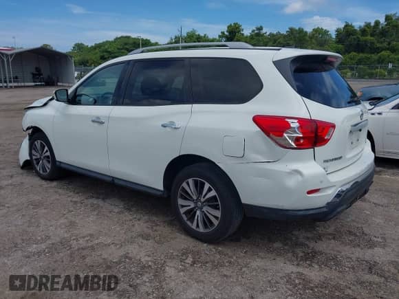 2017 Nissan Pathfinder SL z VIN 5N1DR2MM9HC646272, wystawiony jako IAAI lot #42458925 z przebiegiem 170 085 mil mil oraz . Historia ofert i sprzedaży dostępna na DreamBid. Obrazek 3.