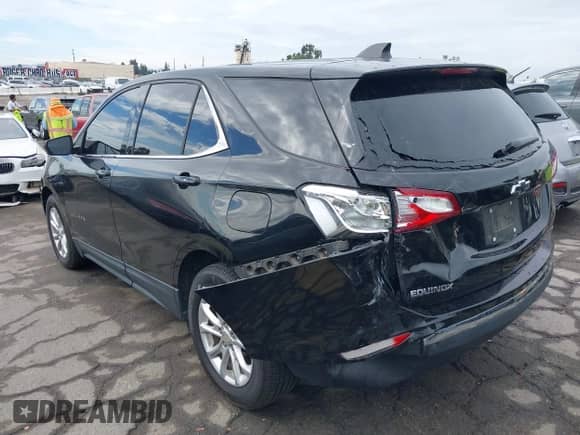 2019 Chevrolet Equinox LT with VIN 2GNAXKEV3K6222114, listed as a IAAI auction lot 43228635 with 124,343 mi miles and . Bid and sale history available at DreamBid. Image 3.