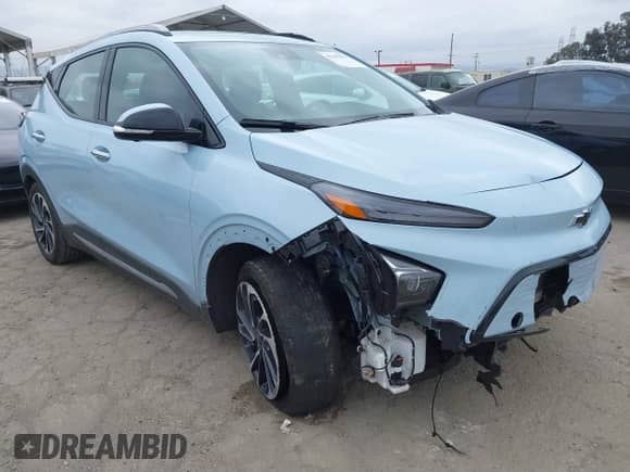 2022 Chevrolet Bolt EUV Premier с VIN 1G1FZ6S08N4124753, выставлен на аукционе IAAI как лот 42195053 с пробегом 28 462 миль миль и . История ставок и продаж доступна на DreamBid. Изображение 1.