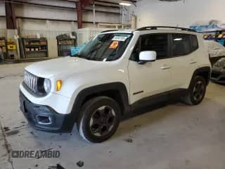 2017 Jeep Renegade Altitude with VIN ZACCJBBH2HPF02734, listed as a Copart auction lot 54343185 with 102,749 mi miles and Clean title. Bid and sale history available at DreamBid. Image 1.