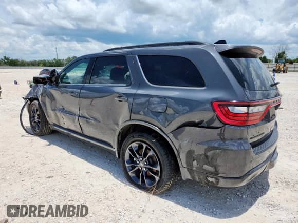 2023 Dodge Durango R/T Plus with VIN 1C4SDHCT7PC668212, listed as a Copart auction lot 62421975 with 23,178 mi miles and Salvage title. Bid and sale history available at DreamBid. Image 2.