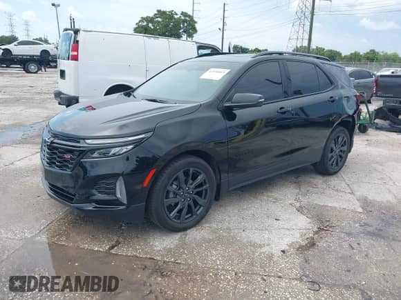 2024 Chevrolet Equinox RS с VIN 3GNAXMEG8RL208566, выставлен на аукционе IAAI как лот 42558003 с пробегом 2 448 миль миль и . История ставок и продаж доступна на DreamBid. Изображение 2.