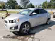 2014 Chevrolet Sonic LTZ with VIN 1G1JE5SB6E4215697, listed as a Copart auction lot 70820024 with 166,414 mi miles and Salvage title. Bid and sale history available at DreamBid. Image 1.