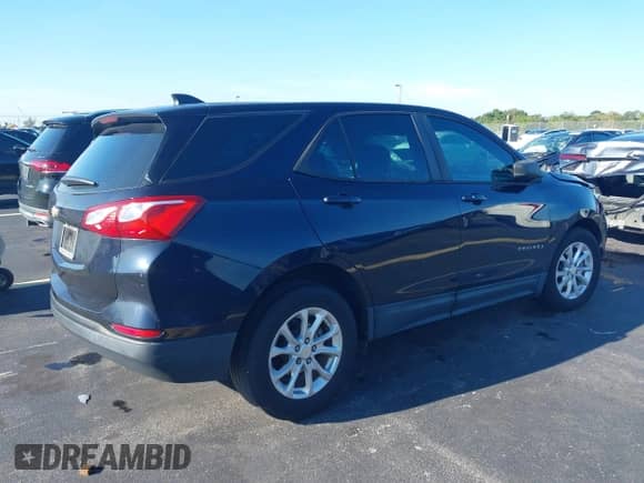 2020 Chevrolet Equinox LS z VIN 3GNAXHEV0LS598923, wystawiony jako IAAI lot #43237807 z przebiegiem 82 217 mil mil oraz . Historia ofert i sprzedaży dostępna na DreamBid. Obrazek 4.
