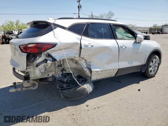 2021 Chevrolet Blazer LT с VIN 3GNKBDRS8MS514151, выставлен на аукционе Copart как лот 61268855 с пробегом 84 702 миль миль и Списание • Salvage title. История ставок и продаж доступна на DreamBid. Изображение 3.