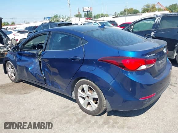 2016 Hyundai Elantra SE z VIN 5NPDH4AEXGH716400, wystawiony jako IAAI lot #43334844 z przebiegiem 100 488 mil mil oraz . Historia ofert i sprzedaży dostępna na DreamBid. Obrazek 3.