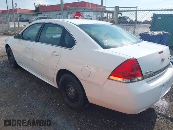2011 Chevrolet Impala Police Police with VIN 2G1WD5EM8B1123567, listed as a IAAI auction lot 42719367 with Not provided miles and . Bid and sale history available at DreamBid. Image 3.