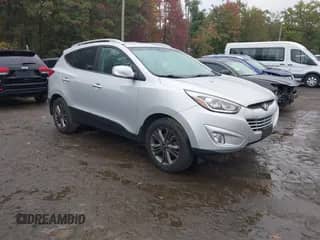 2014 Hyundai Tucson Limited with VIN KM8JUCAG1EU911469, listed as a IAAI auction lot 43431340 with 109,068 mi miles and . Bid and sale history available at DreamBid. Image 1.