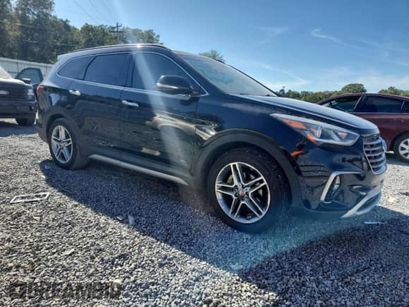 2017 Hyundai Santa Fe Limited Ultimate z VIN KM8SR4HF0HU184953, wystawiony jako Copart lot #85154215 z przebiegiem 132 884 mil mil oraz Czysty tytuł • Clean title. Historia ofert i sprzedaży dostępna na DreamBid. Obrazek 4.