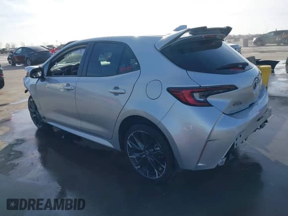 2025 Toyota Corolla XSE with VIN JTNC4MBEXS3242177, listed as a IAAI auction lot 41820383 with 7,897 mi miles and . Bid and sale history available at DreamBid. Image 3.