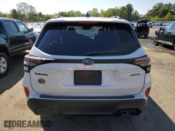 2025 Subaru Forester Touring z VIN JF2SLDTC3SH540154, wystawiony jako Copart lot #80704595 z przebiegiem 5 456 mil mil oraz Szkoda całkowita • Salvage title. Historia ofert i sprzedaży dostępna na DreamBid. Obrazek 6.