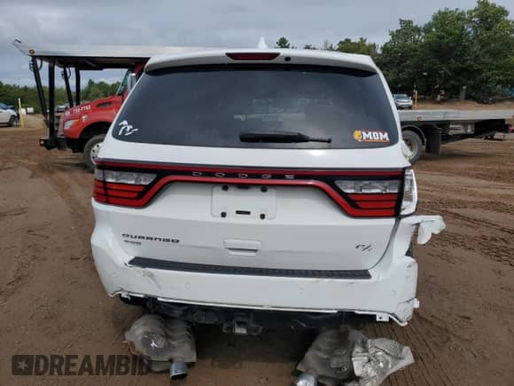 2014 Dodge Durango R/T with VIN 1C4SDJCT2EC405792, listed as a Copart auction lot 71470595 with 118,548 mi miles and Clean title. Bid and sale history available at DreamBid. Image 6.